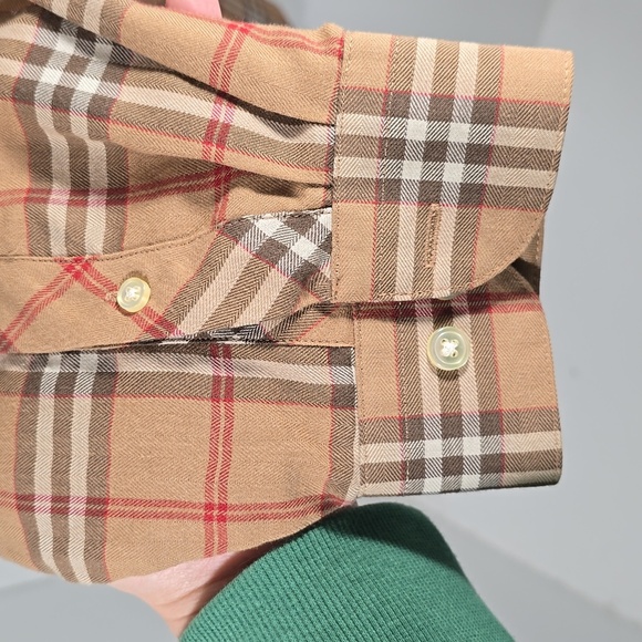 {Van Heusen} Men's Nova Check Plaid Button-down Shirt - Size XL - Picture 8 of 14